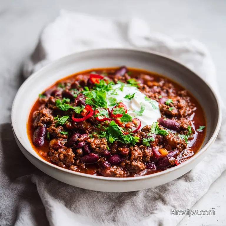 Ina Garten Beef Chili with Stew Meat