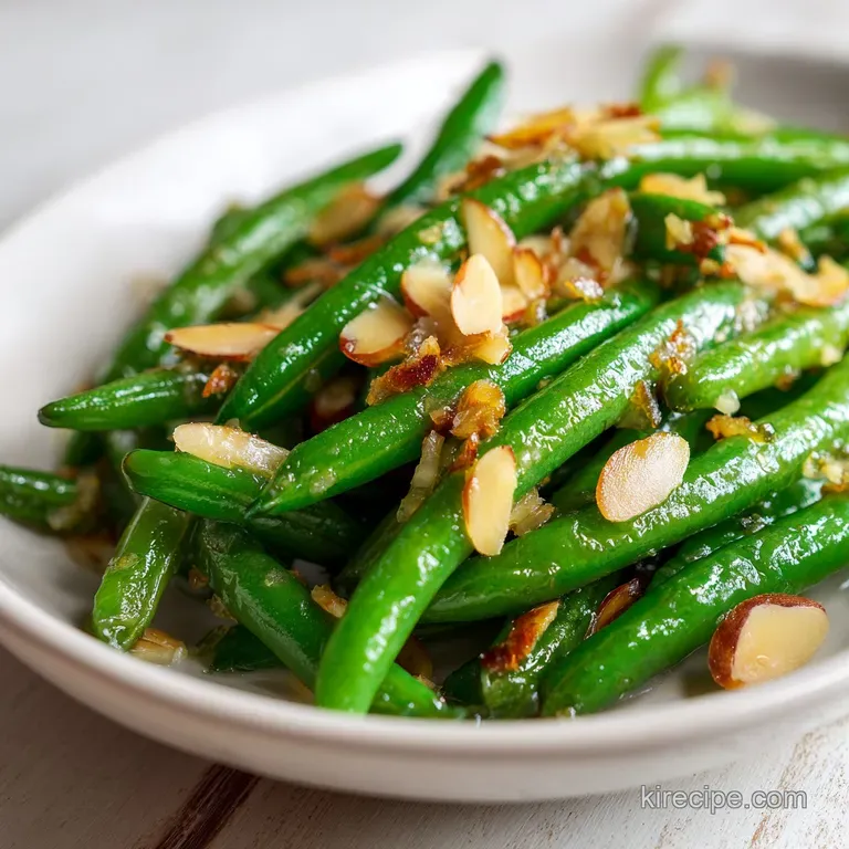 Ina Garten Green Beans Almondine: Nutty and Zesty