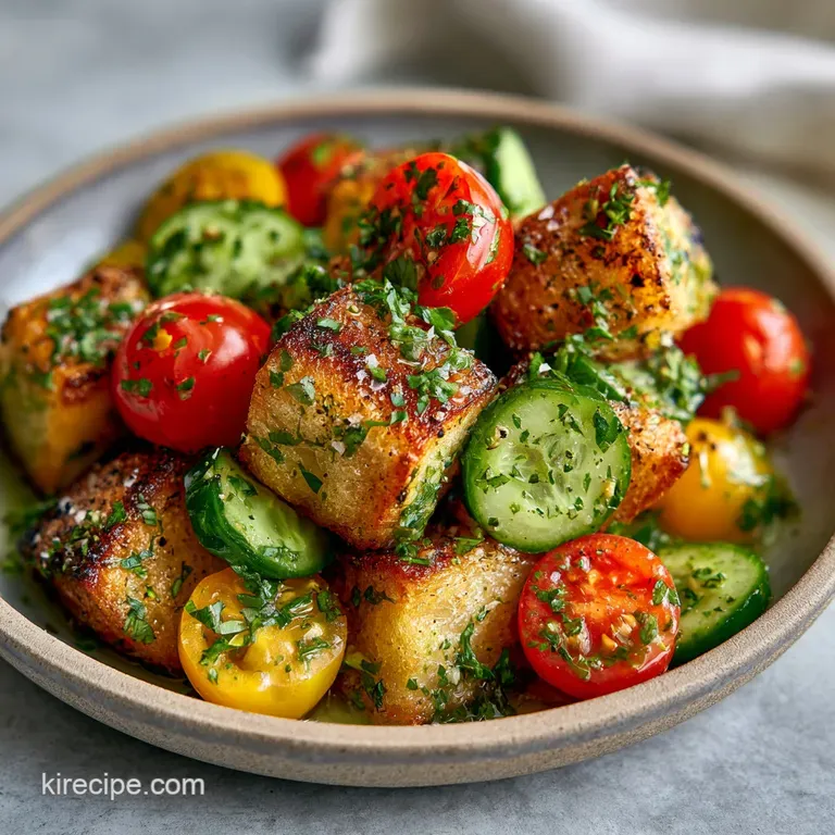 Ina Garten Grilled Panzanella: Crispy and Fresh