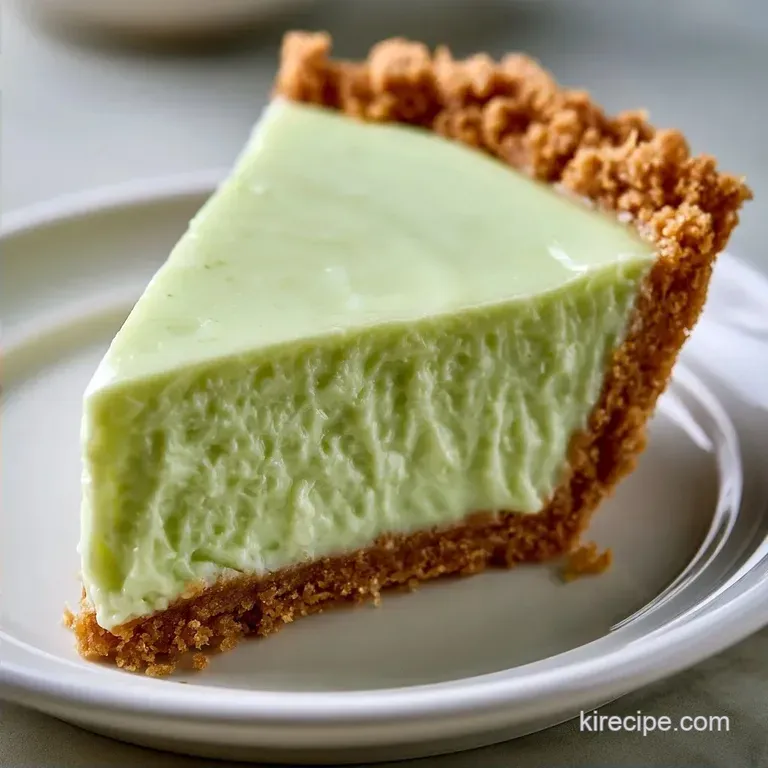 Key Lime Pie with Graham Cracker: Tangy and Rich