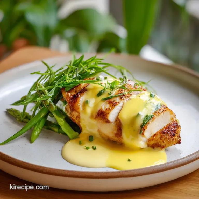 Lemon Chicken Hollandaise