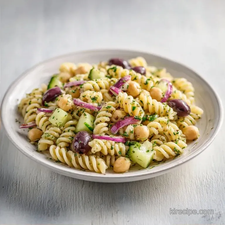 Lemon Herb Pasta Salad: Zesty and Tangy