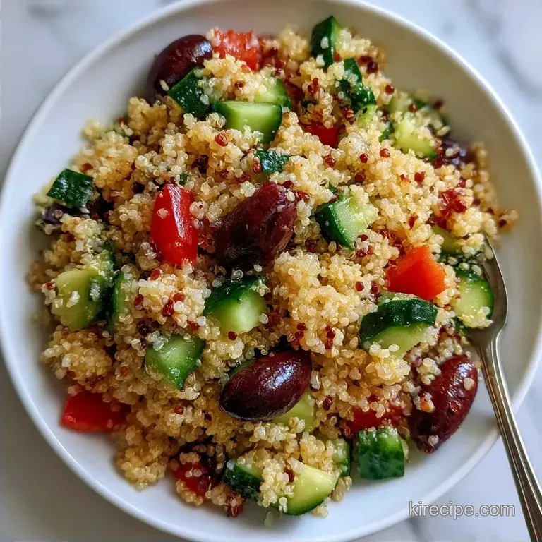 Mediterranean Quinoa Salad: Fresh and Zesty