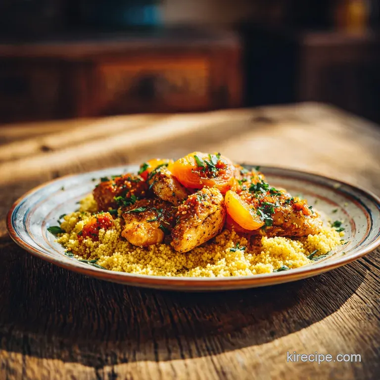 Traditional Moroccan Chicken Couscous Recipe