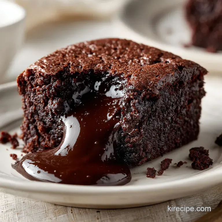 TGIS Lava Fudge Cake: Molten and Fudgy