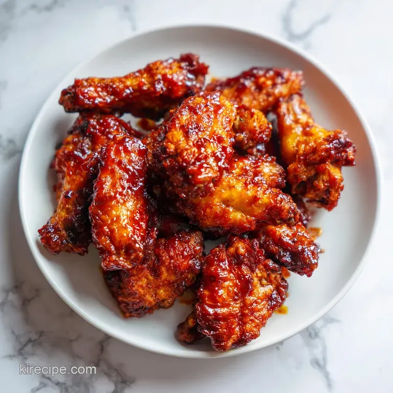 Oven Baked BBQ Chicken Wings: Crispy and Glazed