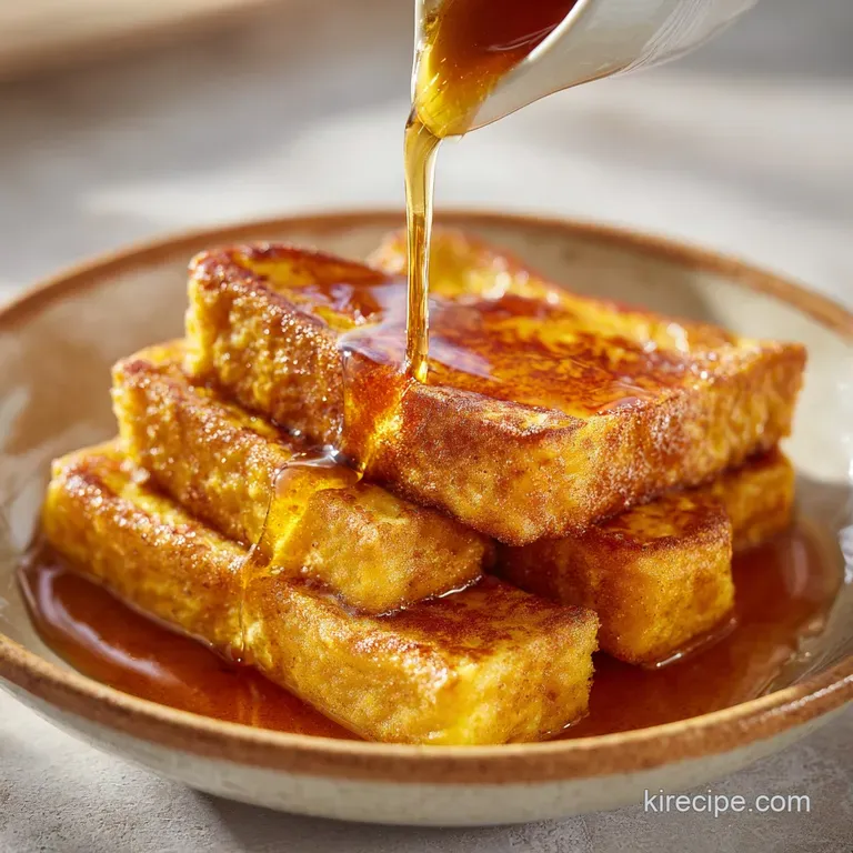 Oven French Toast: Golden and Caramelized