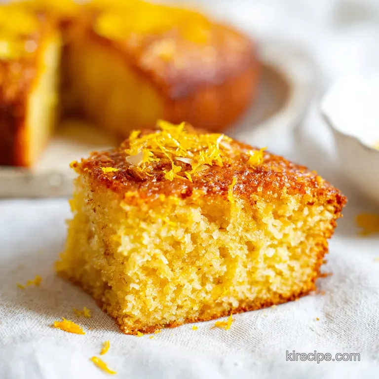 Pesach Cake: Flourless Almond Orange