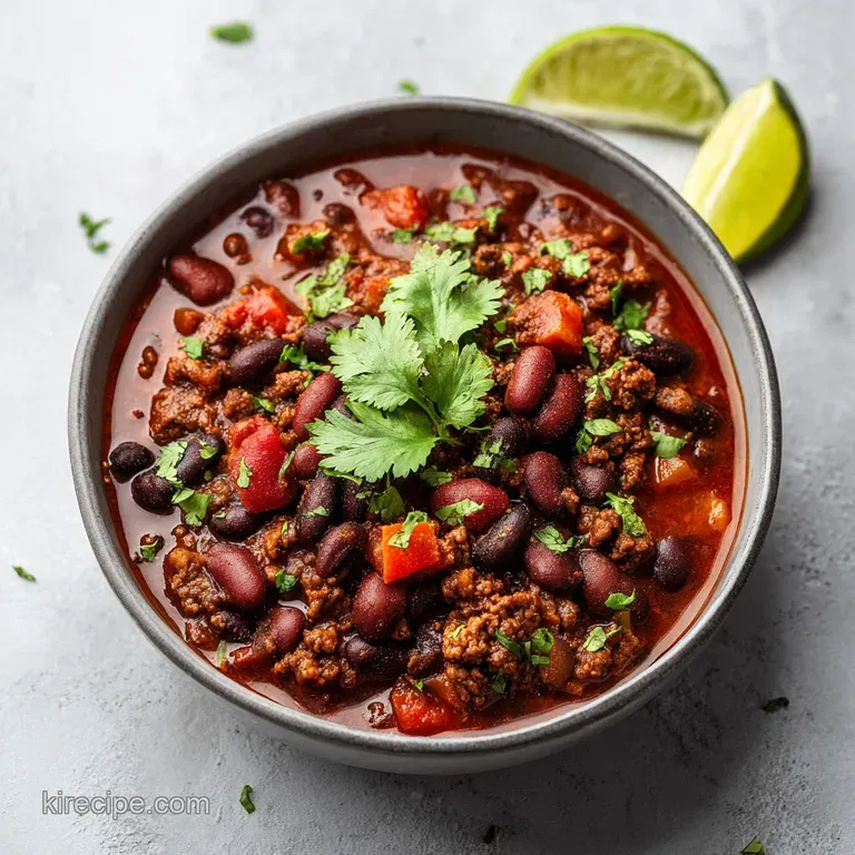 Crockpot Chili: Rich and Velvety