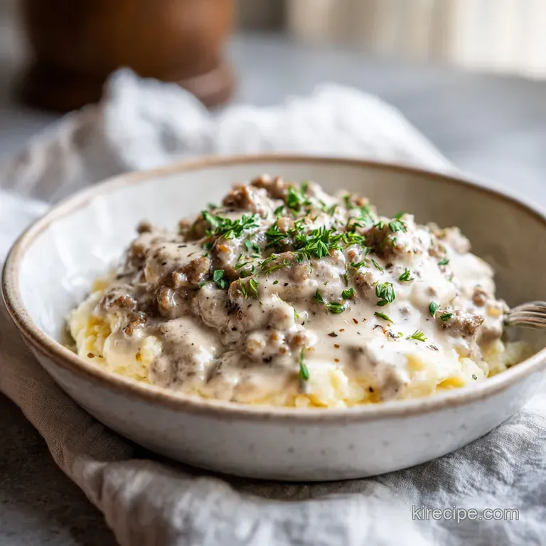 Pioneer Woman Sausage Gravy: Creamy and Peppery