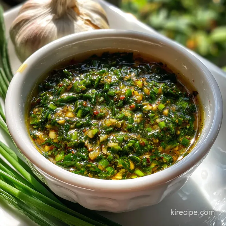 Ginger Scallion Sauce: Silky & Zesty