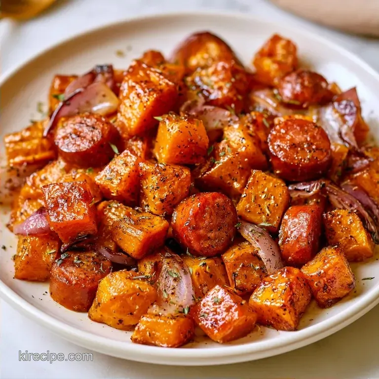 Sheet Pan Butternut Squash and Sausage