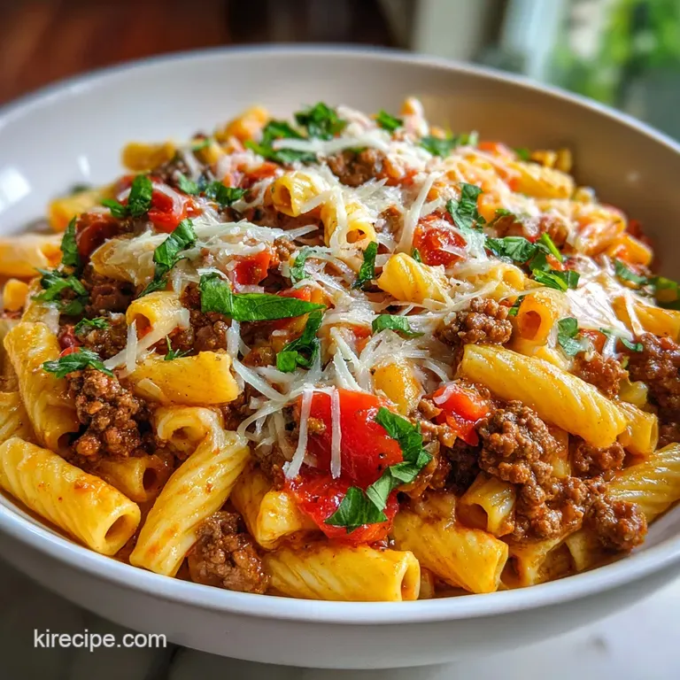 Slow Cooker Pasta Recipe Ground Beef