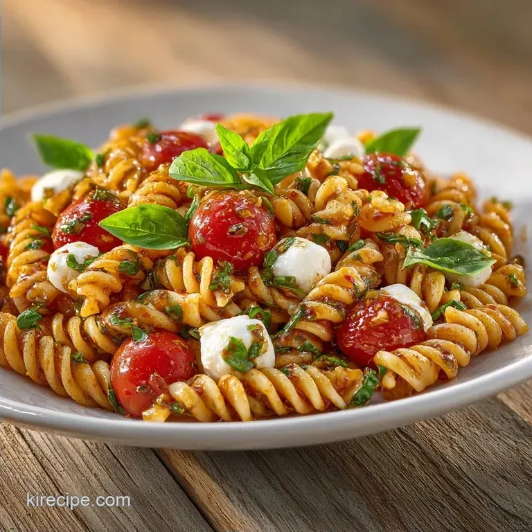 Tomato Mozzarella Pasta Salad: Fresh and Healthy