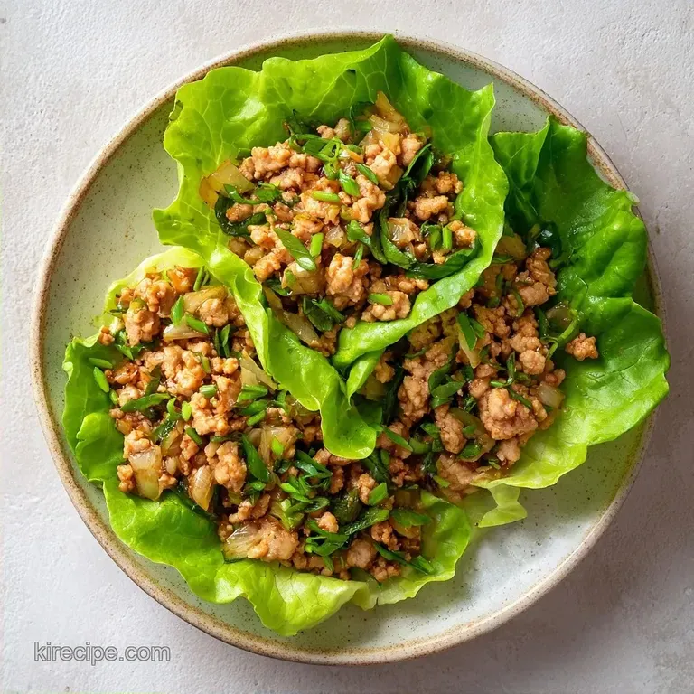 Turkey Lettuce Wraps: Savory and Fresh