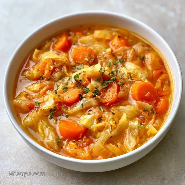 Hearty Vegetable and Cabbage Soup