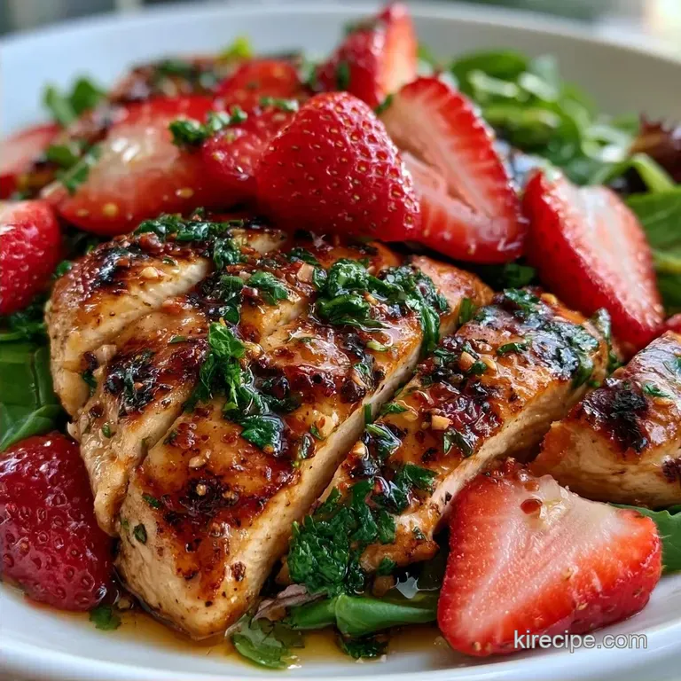 Wendys Summer Strawberry Chicken Salad in 30 Minutes