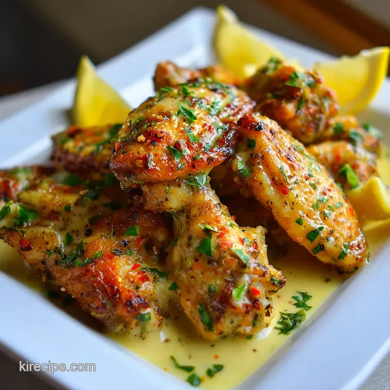 Wet Lemon Pepper Wing Sauce: Zesty and Buttery