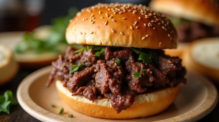 Chopped Beef Sandwich