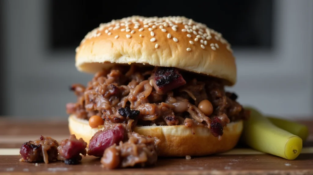 Chopped Beef Sandwich 