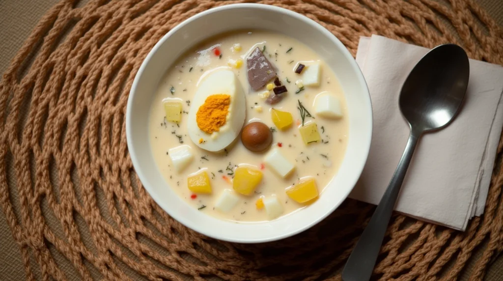 Czech Soup Sour Cream and Dill Recipe 