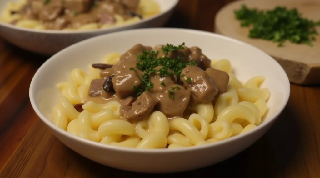 Easy Beef Stroganoff Slow Cooker Recipe Rosemary​