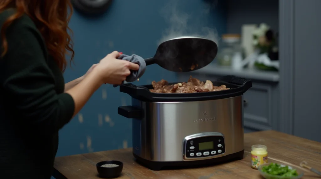 Easy Beef Stroganoff Slow Cooker Recipe Rosemary​