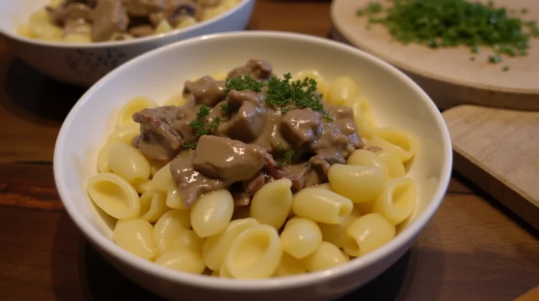 Easy Beef Stroganoff Slow Cooker Recipe Rosemary​