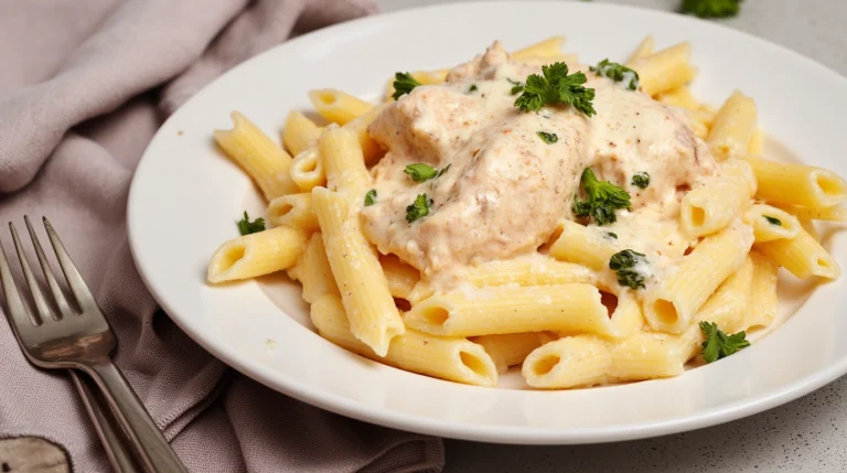 Garlic Parmesan Chicken Pasta