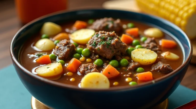 Old Fashioned Vegetable Beef Soup Recipe