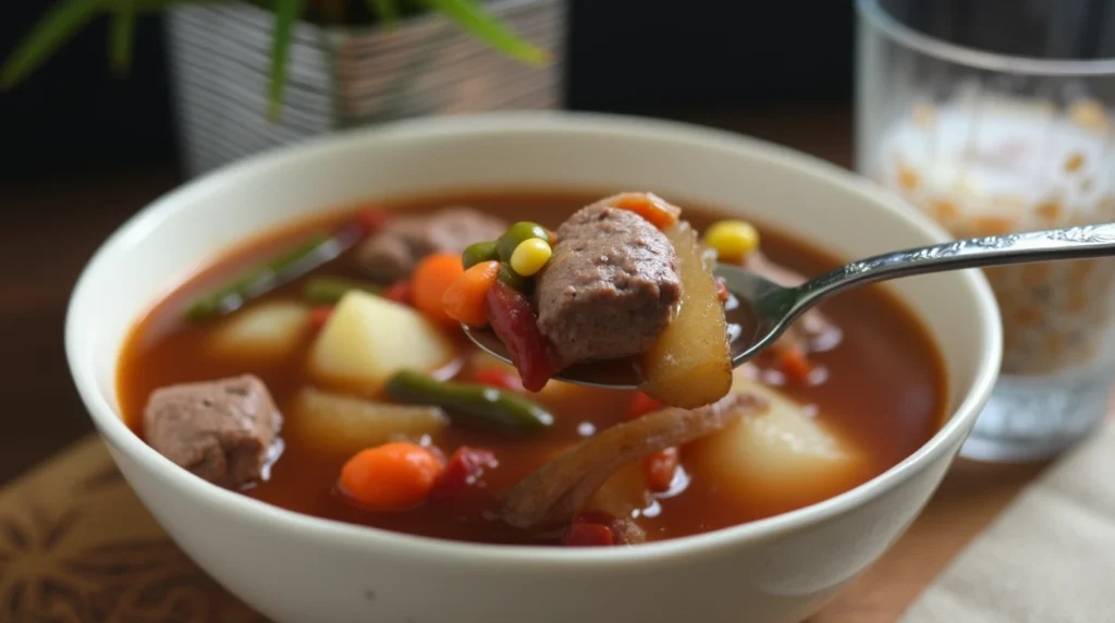 Old Fashioned Vegetable Beef Soup Recipe