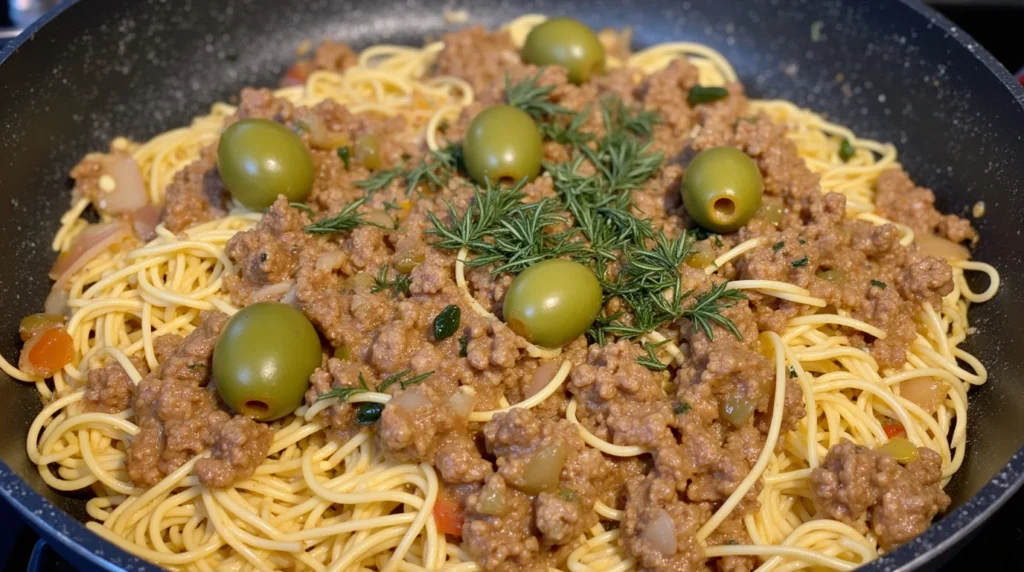 Slow Cooker Beef Pasta Recipe Angel Hair​