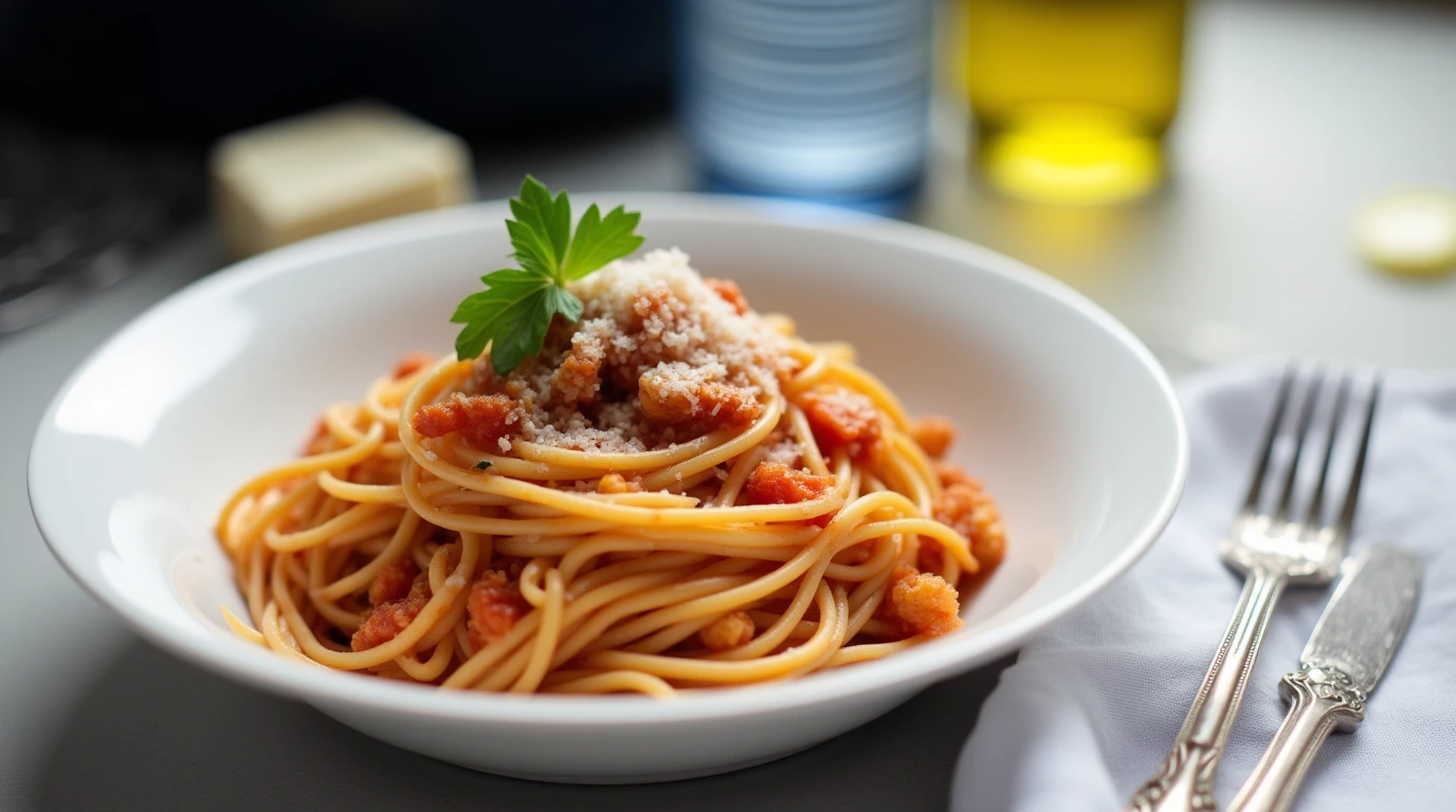 Slow Cooker Beef Pasta Recipe Angel Hair​