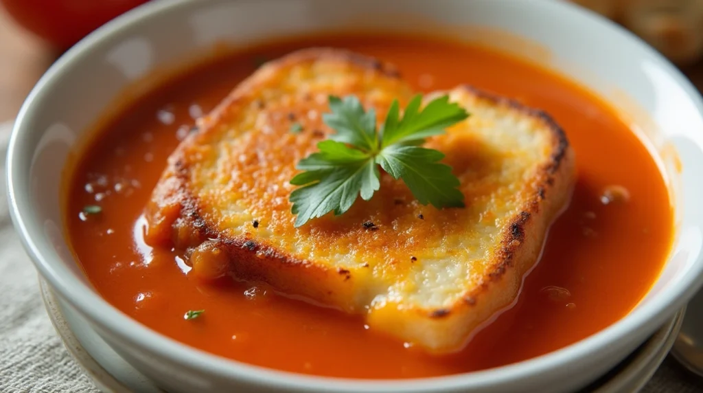 Tomato Soup and Grilled Cheese