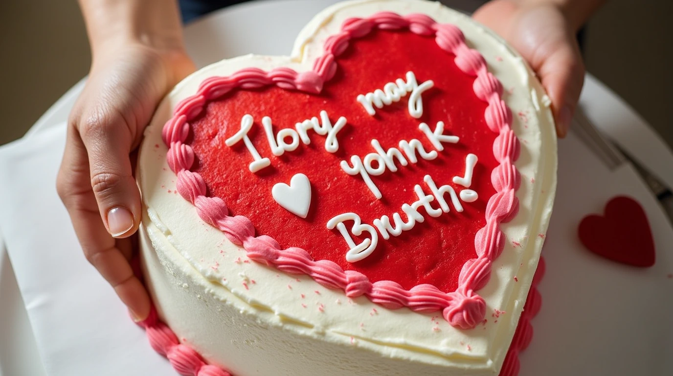 heart cake