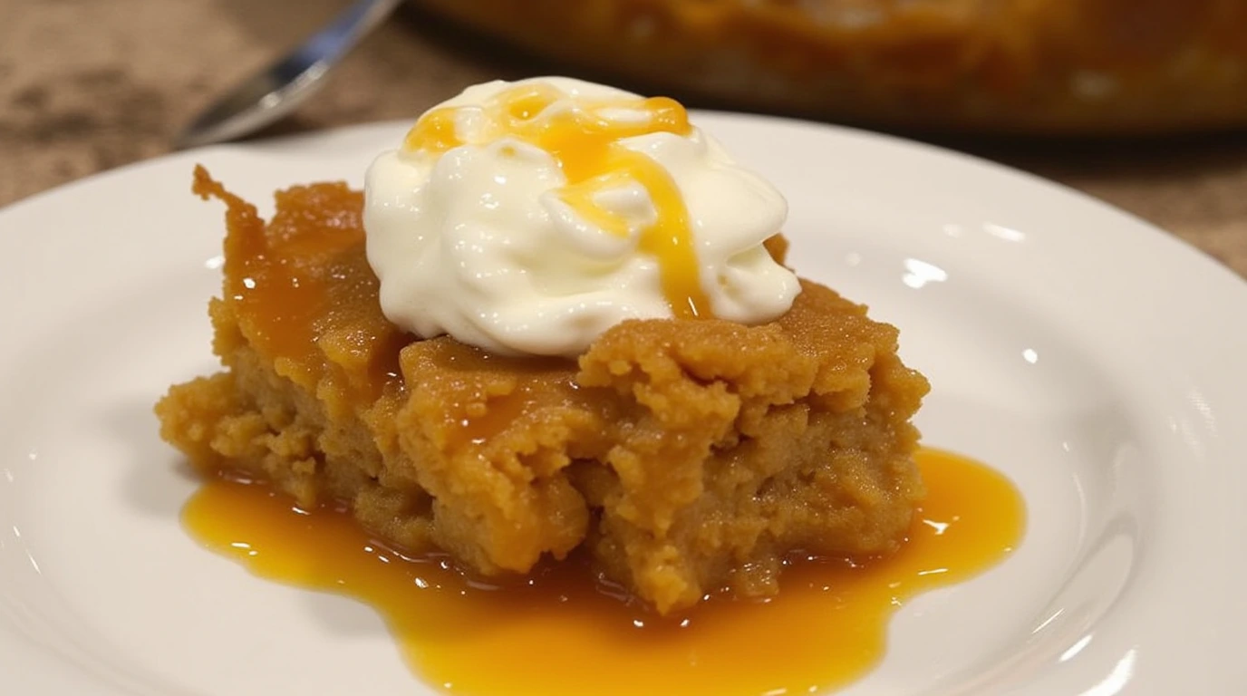 Pumpkin Dump Cake Recipe