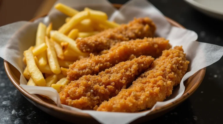 chicken tenders and fries​