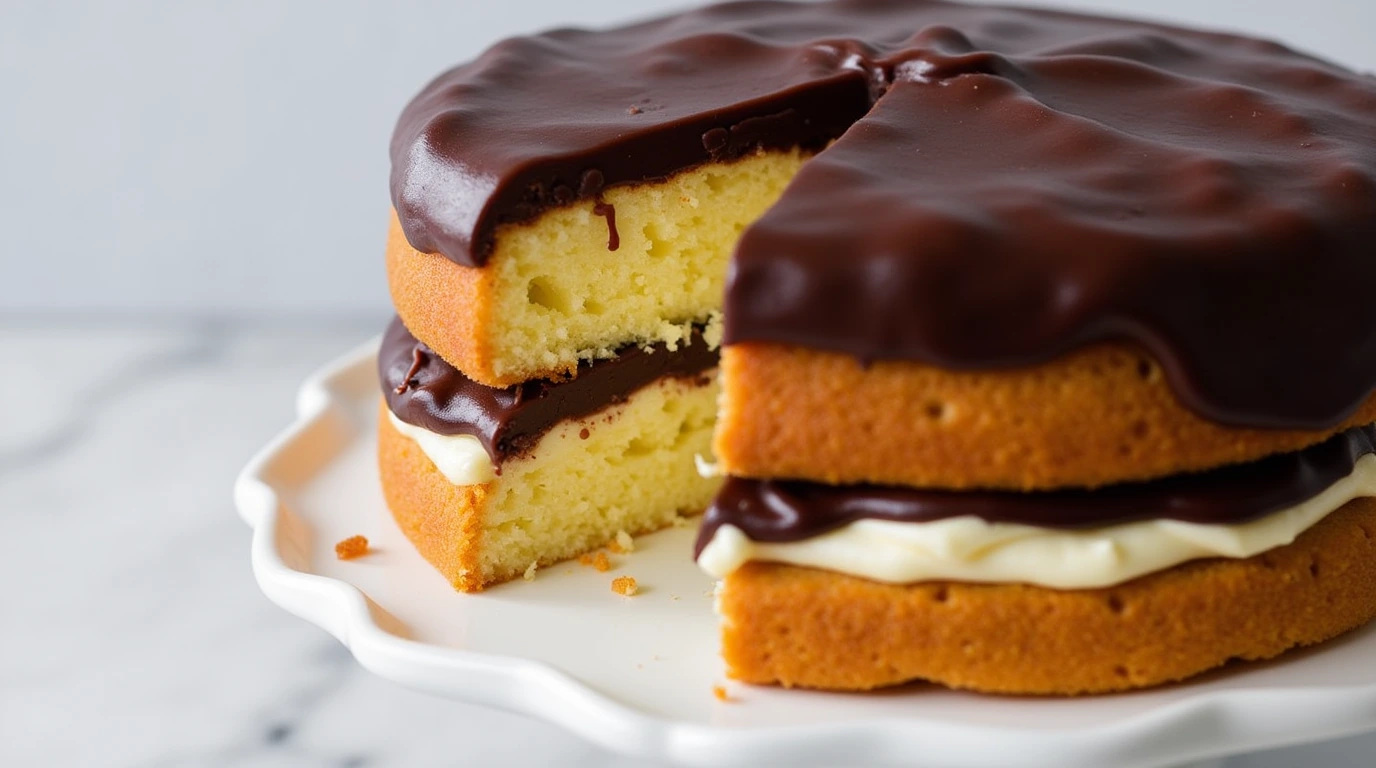 boston cream cake recipe​