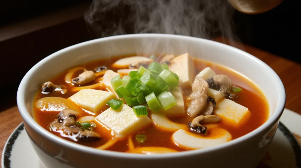 kenny's hot and sour seafood soup​
