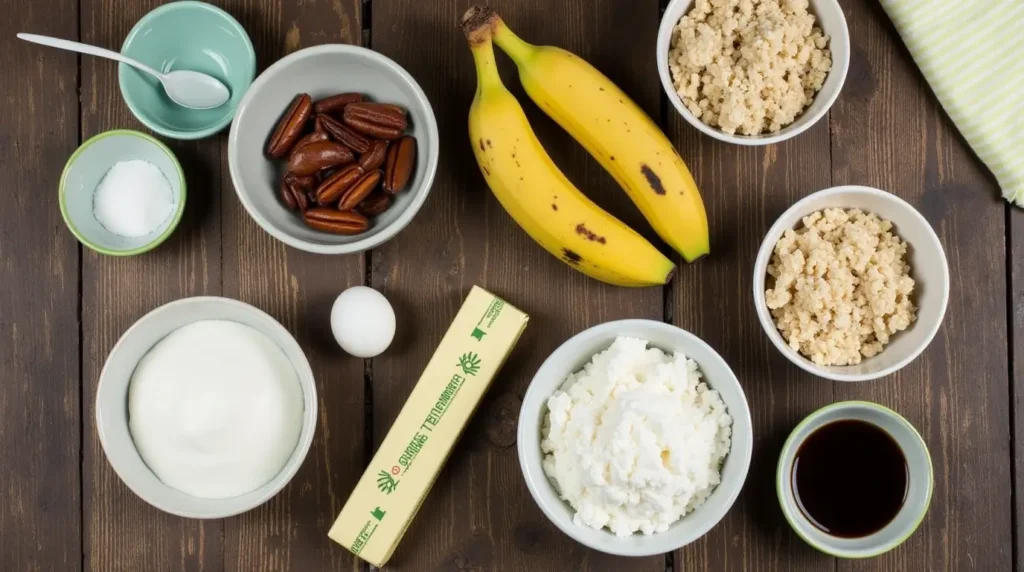 Banana Pecan Caramel Layer Cake Recipe