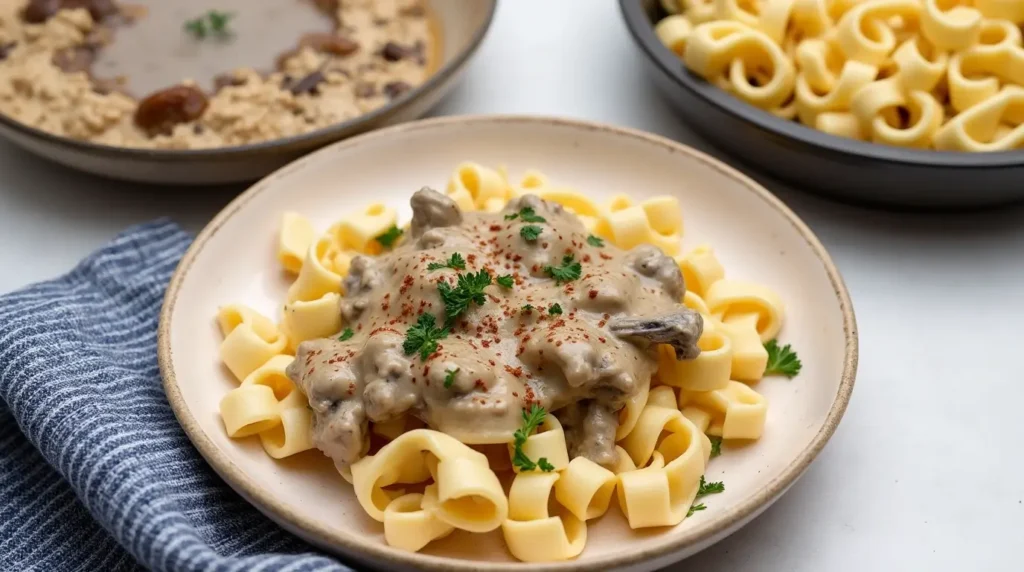 Beef Stroganoff Recipe no Mushrooms