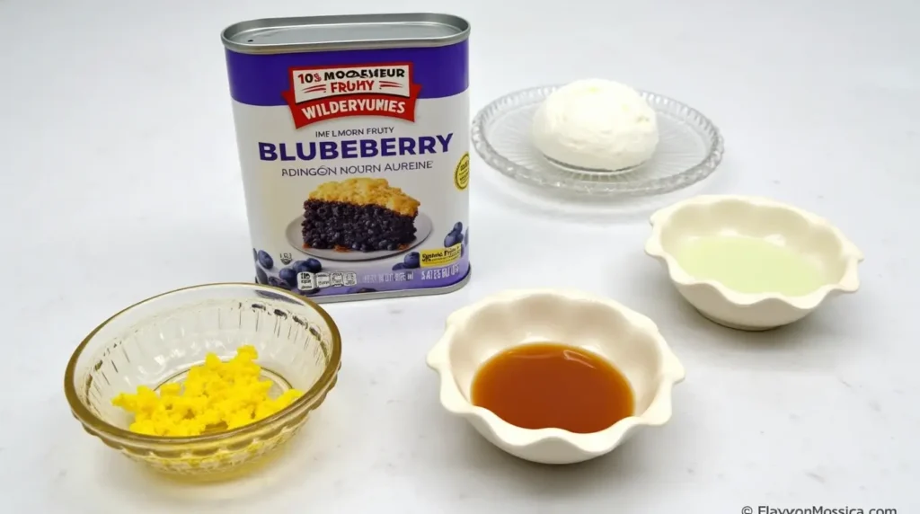 Blueberry Pie with Canned Filling