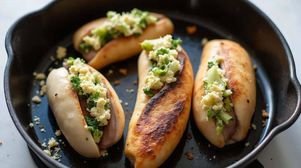 Broccoli Stuffed Chicken Breast