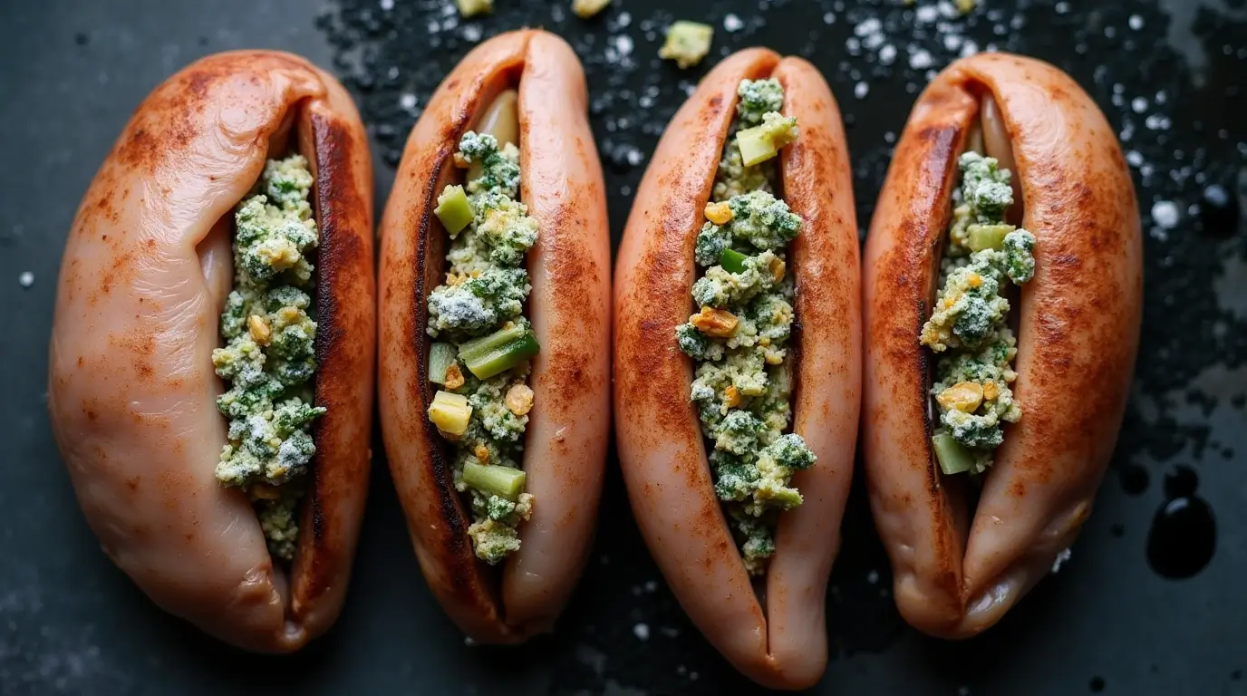 Broccoli Stuffed Chicken Breast