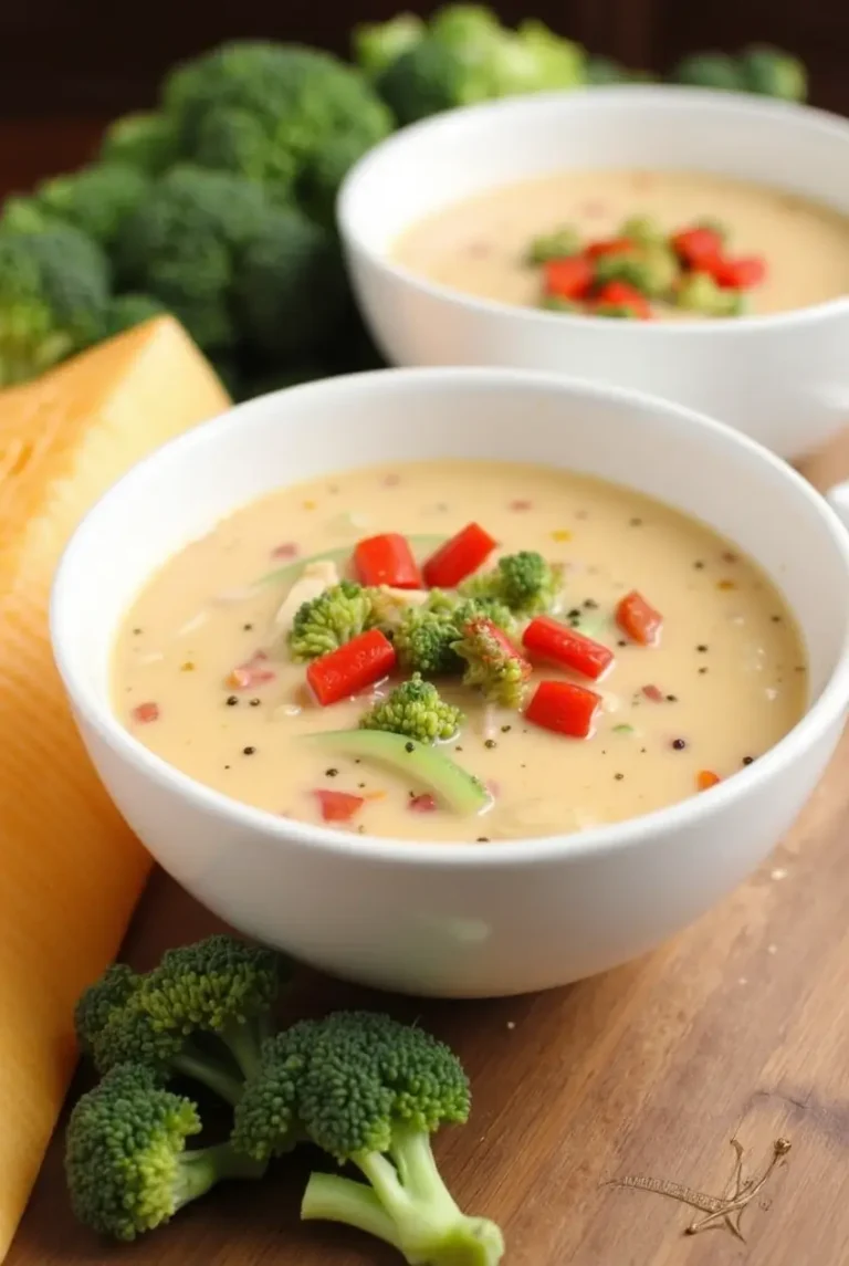 Cajun Broccoli Cheese Soup