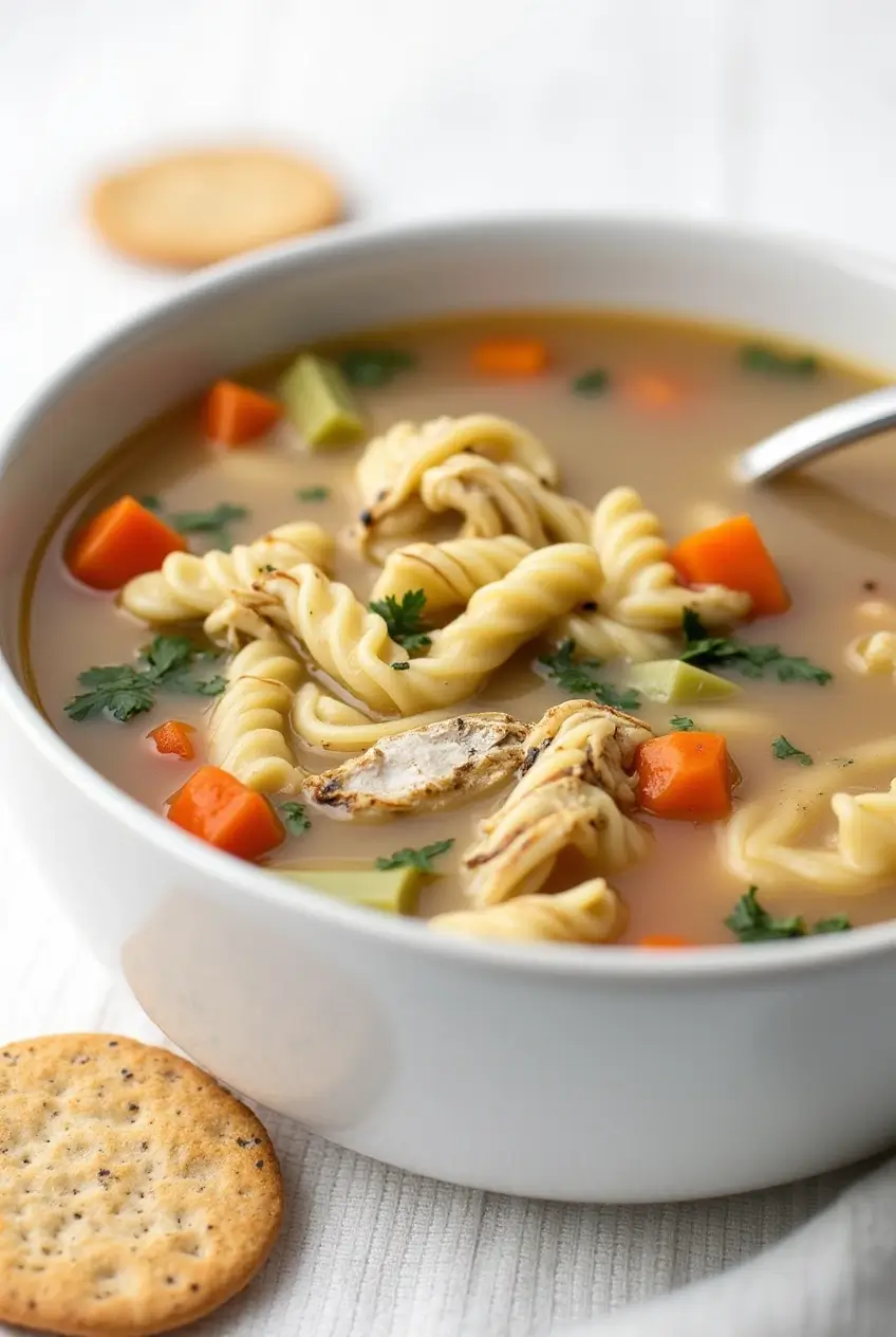 Chicken Noodle Soup Stock for The Soul