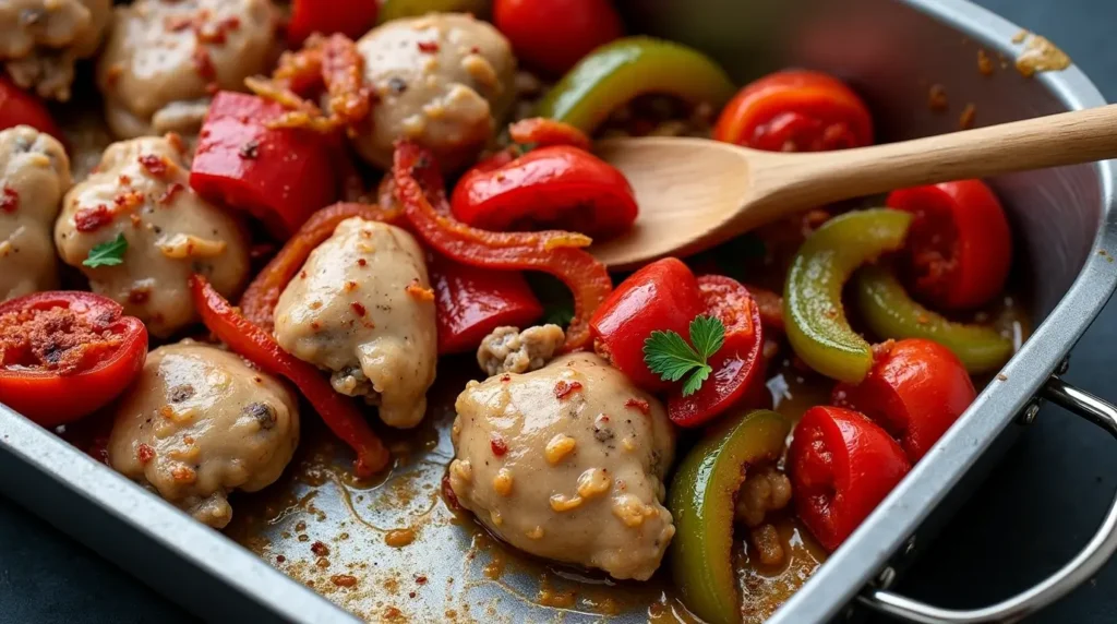 Chicken and Peppers Recipe