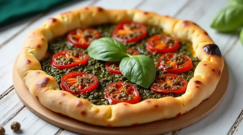 Chimichurri Tomato Pizza Recipe Italian