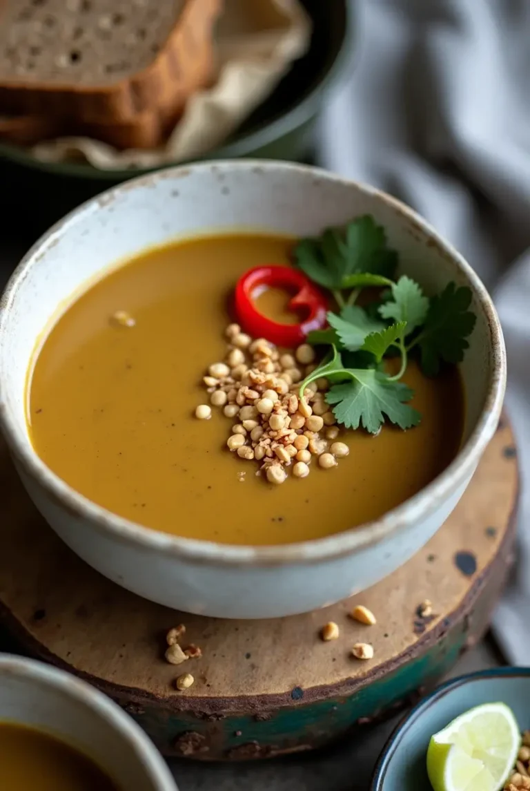 Curry Peanut Soup Recipe