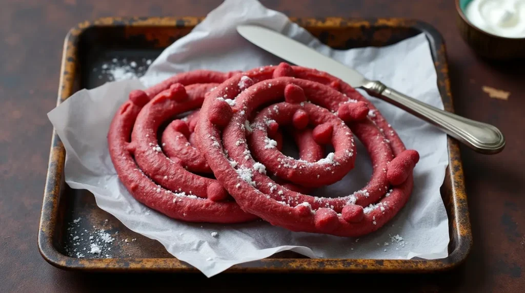 Easy Red Velvet Funnel Cake Recipe Using Box Cake Mix